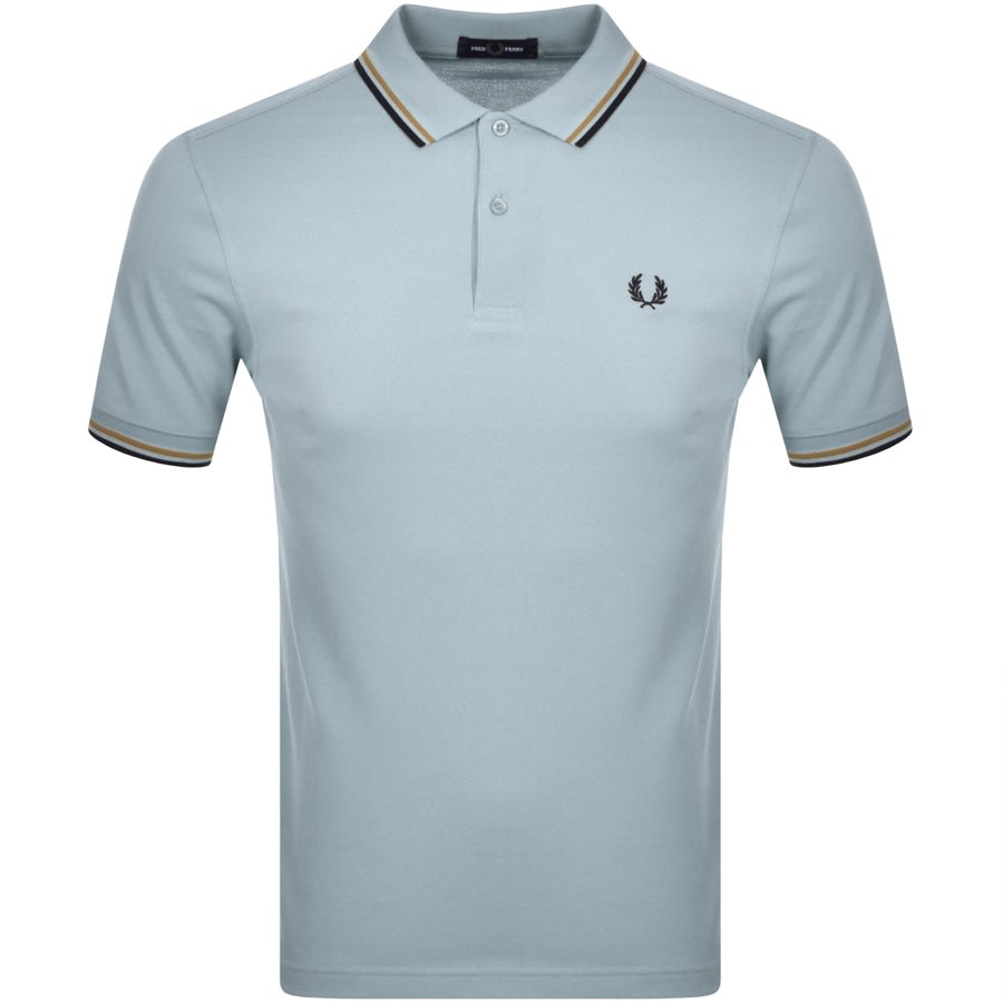Alternative Image for ProductFred Perry Twin Tipped Polo T Shirt Blue1